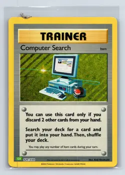 Trading Card Game Classic #020/034 Computer Search (CLV) - Image 1