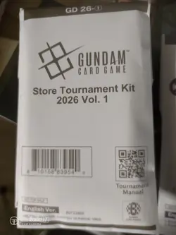 GUNDAM Card Game - GD 26-1 Store Tournament Kit 2026 Vol. 1 - SEALED - Image 1