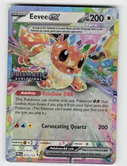 Miscellaneous Cards & Products #075/131 Eevee ex - Image 1