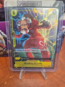 Monkey D Luffy ST29-012 Parallel Starter Deck Promo One Piece Card English - Image 1