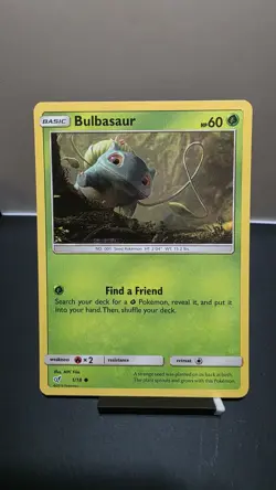 BULBASAUR 1/18 - Holo Common - Detective Pikachu - Pokemon Card - NM - Image 1