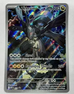 N's Zekrom 031 ME: Mega Evolution Black Star Promo Pokemon Card - Image 1