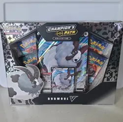 Pokemon TCG Champion's Path Dubwool V Collection Box English 6 Cards 2020 - Image 1