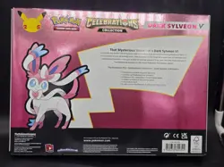 Pokemon TCG Celebrations Dark Sylveon V Collection Box English 25 Cards 2021 - Image 2