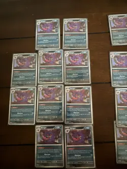 Lot of 18 Gengar Perfect Order 10x Holo and 8x Reverse Holos Pokemon Cards - Image 2