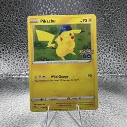 Pokemon TCG - Pikachu - 028/078 - Pokemon Go Promo - Holo Rare - Image 1