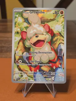Hisuian Growlithe - 181/167 - Pokemon Sv06: Twilight Masquerade NM - Image 1
