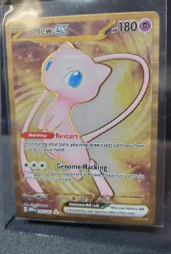 Pokemon TCG Mew ex 205/165 Sv: Scarlet & Violet 151 Metal - Image 1