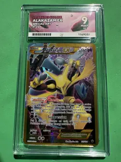 Alakazam EX 125/124 Fates Collide Special Art Pokemon TCG - ACE 9 MINT OC - Image 1