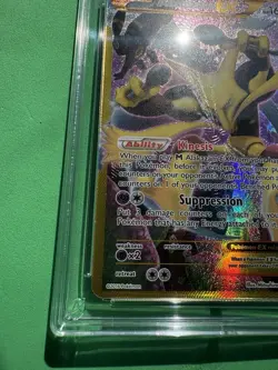 Alakazam EX 125/124 Fates Collide Special Art Pokemon TCG - ACE 9 MINT OC - Image 2