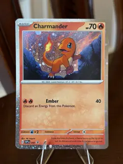 Charmander (Cosmos Holo) 047 Holo Promo Scarlet & Violet Promo Pokemon Near Mint - Image 1