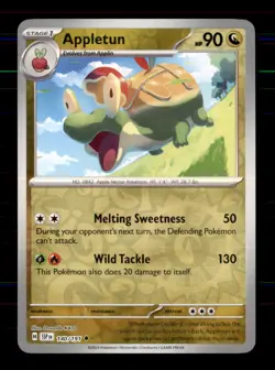 Appletun 140/191 Uncommon Surging Sparks Pokemon Reverse Holo Near Mint - Image 1