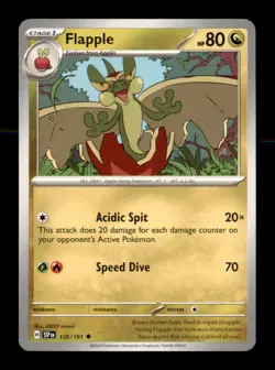 Flapple 139/191 Uncommon Surging Sparks Pokemon Near Mint - Image 1
