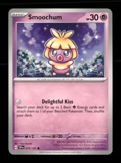 Smoochum 075/191 Common Surging Sparks Pokemon Near Mint - Image 1