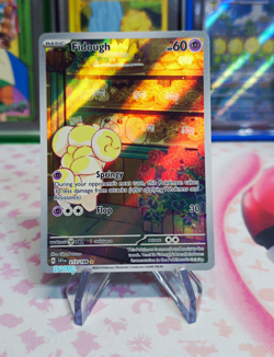 Fidough: 213/198, Scarlet & Violet Base Set Illustration Rare Holo, NM - Image 1