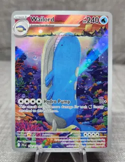 Pokemon TCG Wailord 162/159 Journey Together Holo NM! - Image 1