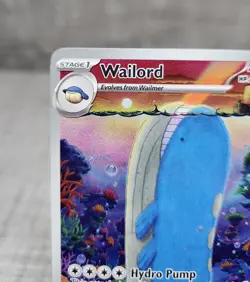 Pokemon TCG Wailord 162/159 Journey Together Holo NM! - Image 3