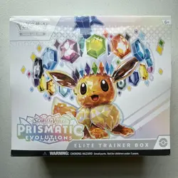 Prismatic Evolutions Elite Trainer Box: Pokemon - ETB - New Sealed - Image 1