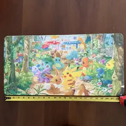 Pokemon Playmat Mousepad Desk Mat Board Game Play Mat of TCG Eevee Pokopia - Image 3