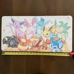 Pokemon Playmat Mousepad Desk Mat Board Game Play Mat of TCG Eeveelution Umbreon - Image 3