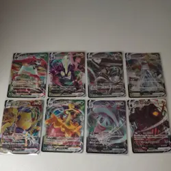 Pokemon TCG Bundle Of 8 VMax Cards JAPANESE Mint / Near Mint - Image 1