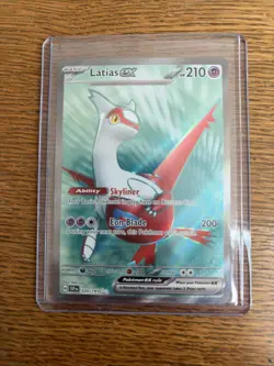 Pokemon TCG Latias EX Surging Sparks 220/191 Ultra Rare Full Art - Image 1