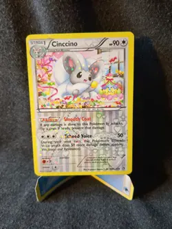 Cinccino RC19 Legendary Treasures Reverse Holo Uncommon Pokemon MP - Image 1