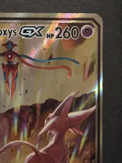 Espeon & Deoxys GX SM240 Pokemon Black Star Promo 2020 English Holo LP - Image 2