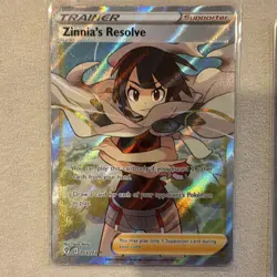 Pokemon TCG Full Art Holo Trainer Supporter Lot (5) Zinnia Milo Ryme Copycat - Image 2