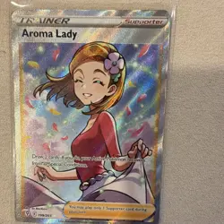Pokemon TCG Full Art Holo Trainer Supporter Lot (5) Zinnia Milo Ryme Copycat - Image 5