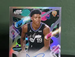 Ace Bailey - 2025-26 Topps Cosmic Chrome - Auto Rookie Refractor Variation - Image 2