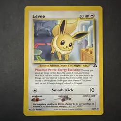 Pokemon TCG Eevee Neo Discovery Card 38/75 - Image 1