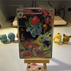 Ivysaur 134/132 Mega Evolution Illustration Rare NM - Image 1