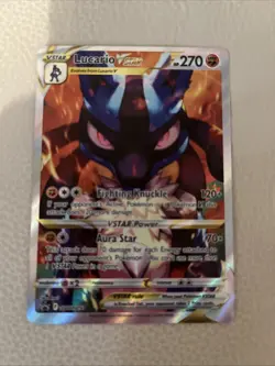 Pokemon TCG Lucario VSTAR SWSH291 Promo Crown Zenith MINT/NM Condition - Image 1