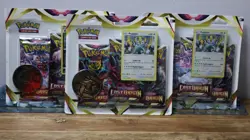 Pokemon TCG Lost Origin Regigas 3 Pack Blister Brand New x3 820650850608 - Image 1