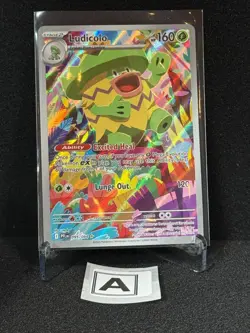 POKEMON: PHANTASMAL FLAMES - LUDICOLO - ILLUSTRATION RARE - 095/094 ⭐(a) - Image 1