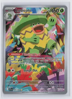 Ludicolo 095/094 - Phantasmal Flames PFL - Illustration Rare Pokemon TCG NM #3 - Image 1