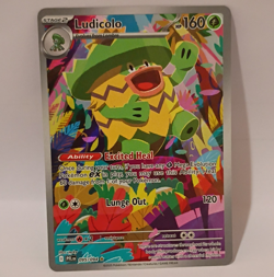 The Pokemon Company Ludicolo 095/094 Paldea Evolved Illus Rare Holo Eng 160HP - Image 1