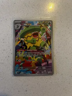 Pokemon TCG Ludicolo Phantasmal Flames Illustration Rare 095/094 Near Mint - Image 1