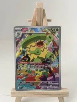 2025 Ludicolo 095/094 Phantasmal Flames Illustration Rare Pokemon TCG Card NM - Image 1