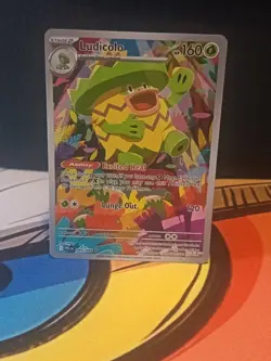 Pokemon TCG Ludicolo PFL 095/094 Illustration Rare Phantasmal Flames Near Mint - Image 1