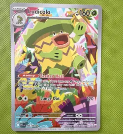 Pokemon Company Ludicolo 095/094 Secret Rare Holo Full Art English 160HP - Image 1