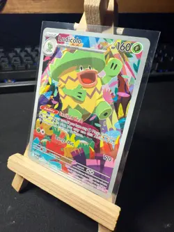 Pokemon TCG Ludicolo 095/094 Illustration Rare – Phantasmal Flames – Near Mint - Image 1