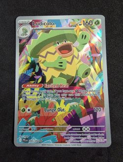 Pokemon Ludicolo Paldea Evolved Holo Illustration Rare 095/094 Eng HP160 - Image 1