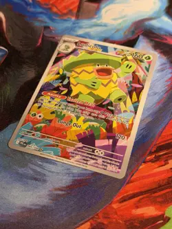 Pokemon TCG Ludicolo Phantasmal Flames 095/094 Illustration Rare - Image 4