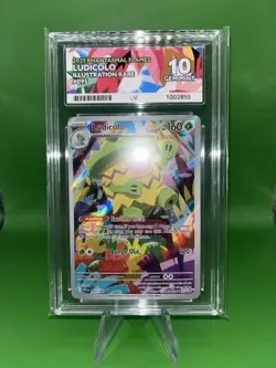 Pokemon TCG Ludicolo Illustration Rare 095/094 ACE GRADED 10 GEM MINT - Image 1