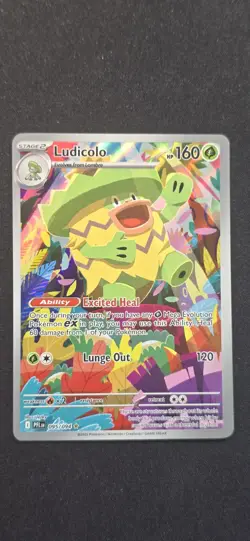 Pokemon TCG Ludicolo 095/094 Phantasmal Flames Illustration Rare NM/M - Image 1
