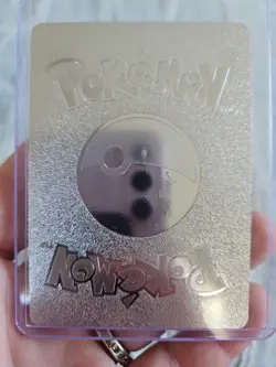 Zaraora V Silver Foil Fan Art Textured Collector Pokemon Card HP210 Rapid Strike - Image 2