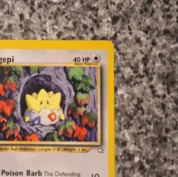 Pokemon Cards TCG 1st Edition Togepi 51/111 Uncommon Neo Genesis Near Mint WOTC - Image 3