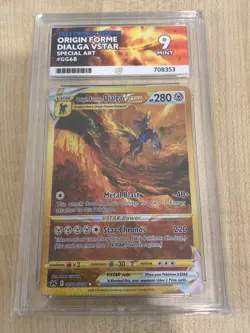 ACE 9 - Origin Forme Dialga VSTAR - GG68/GG70 - Gold - Crown Zenith - Pokemon - Image 1